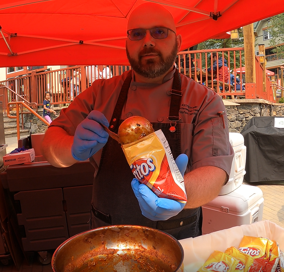 Frito Pie and Beer