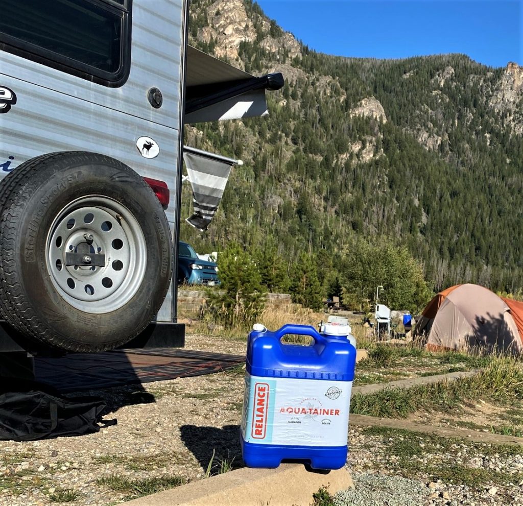 Stocking your Camper, Water Jug